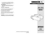 Oreck BIN25 User's Manual