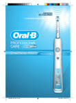 Oral-B Professional Care SmartSeries 4000 4000 User's Manual