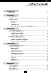 Optoma Technology Single Chip DLP Projector User's Manual