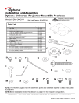 Optoma Technology Projector BM-5001U User's Manual