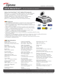 Optoma Technology MovieTime DV10 User's Manual