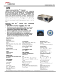 Optoma Technology H56 User's Manual
