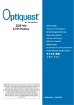 Optiquest VS12108 User's Manual