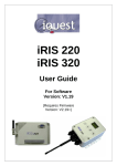 Optiquest iRIS 320 User's Manual