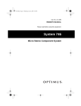 Optimus SYSTEM 746 User's Manual