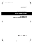 Optimus 64 User's Manual
