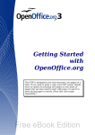 OpenOffice.org OpenOffice - 3.2 Getting Started Guide