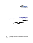 OpenOffice.org OpenOffice - 1.0 Draw Guide