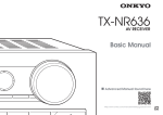 Onkyo TX-NR636 Owner's Manual