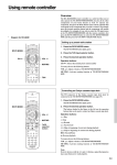 Onkyo RC- 480M User's Manual