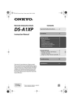 Onkyo DS-A1XP User's Manual