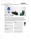 Onkyo CBX-300 User's Manual