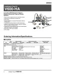 Omron V600-HA User's Manual