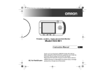 Omron HCG-801 User's Manual