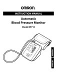 Omron BP710 User's Manual