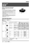 Omron B3F User's Manual