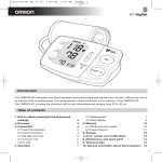 Omron Healthcare M7 User's Manual