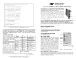 Omnitron Systems Technology 2FXM User's Manual