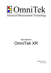 OmniTek Webcam 2.3 User's Manual