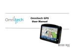 Omnitech InfoSolutions GPS 16877-CA User's Manual