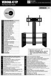 Omnimount Verona 47FP User's Manual