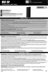 Omnimount RSF-SP User's Manual