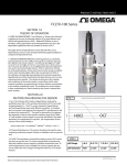 Omega FCLTX-100 User's Manual