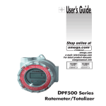 Omega DPF500 Series User's Manual