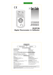 Omega CL3512A User's Manual