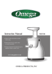 Omega BMJ330 User's Manual