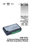 Omega Vehicle Security USB-4761 User's Manual