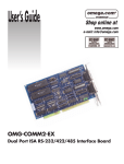Omega Vehicle Security OMG-COMM2-EX User's Manual