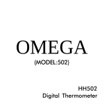 Omega Vehicle Security HH502 User's Manual