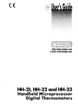 Omega Vehicle Security HH-21 User's Manual