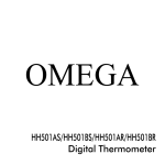 Omega Engineering HH501BR User's Manual