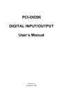 Omega Engineering PCI-DIO96 User's Manual