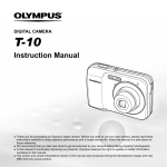 Olympus T-10 Instruction Manual