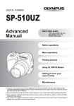 Olympus SP-510 UZ Advanced Manual