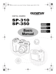Olympus SP-310 Basic manual