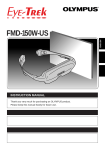 Olympus EYETREK FMD-150W-US User's Manual