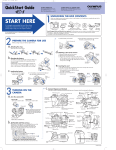 Olympus E-1 Quick Start Guide