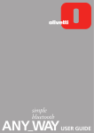 Olivetti 503206 User's Manual