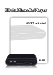 Olevia ZP-500 User's Manual