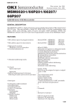 Oki MSM66207 User's Manual