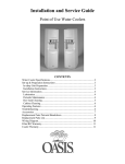 Oasis Concepts PHT1AQK User's Manual