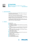 NXP Semiconductors TDA8752B User's Manual