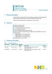 NXP Semiconductors CBT3126 User's Manual