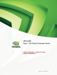Nvidia TEGRA DG-04927-001_V01 User's Manual
