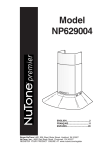 NuTone NP629004 User's Manual