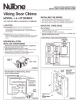 NuTone LA-107 User's Manual